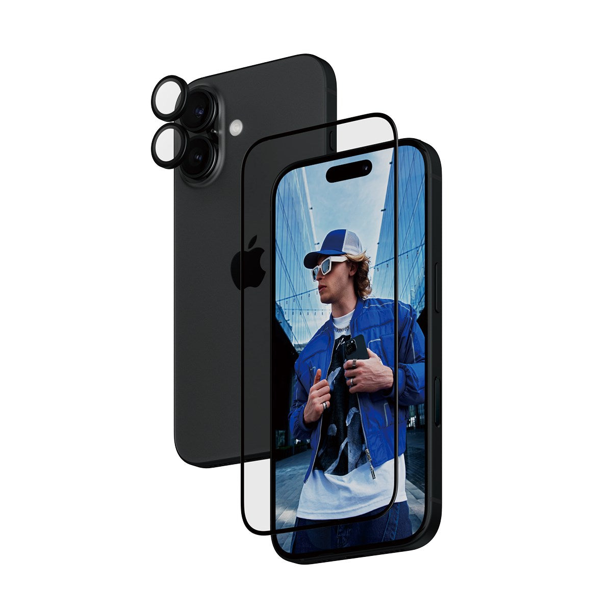 PanzerGlass® 2-in-1 Bundle iPhone 16